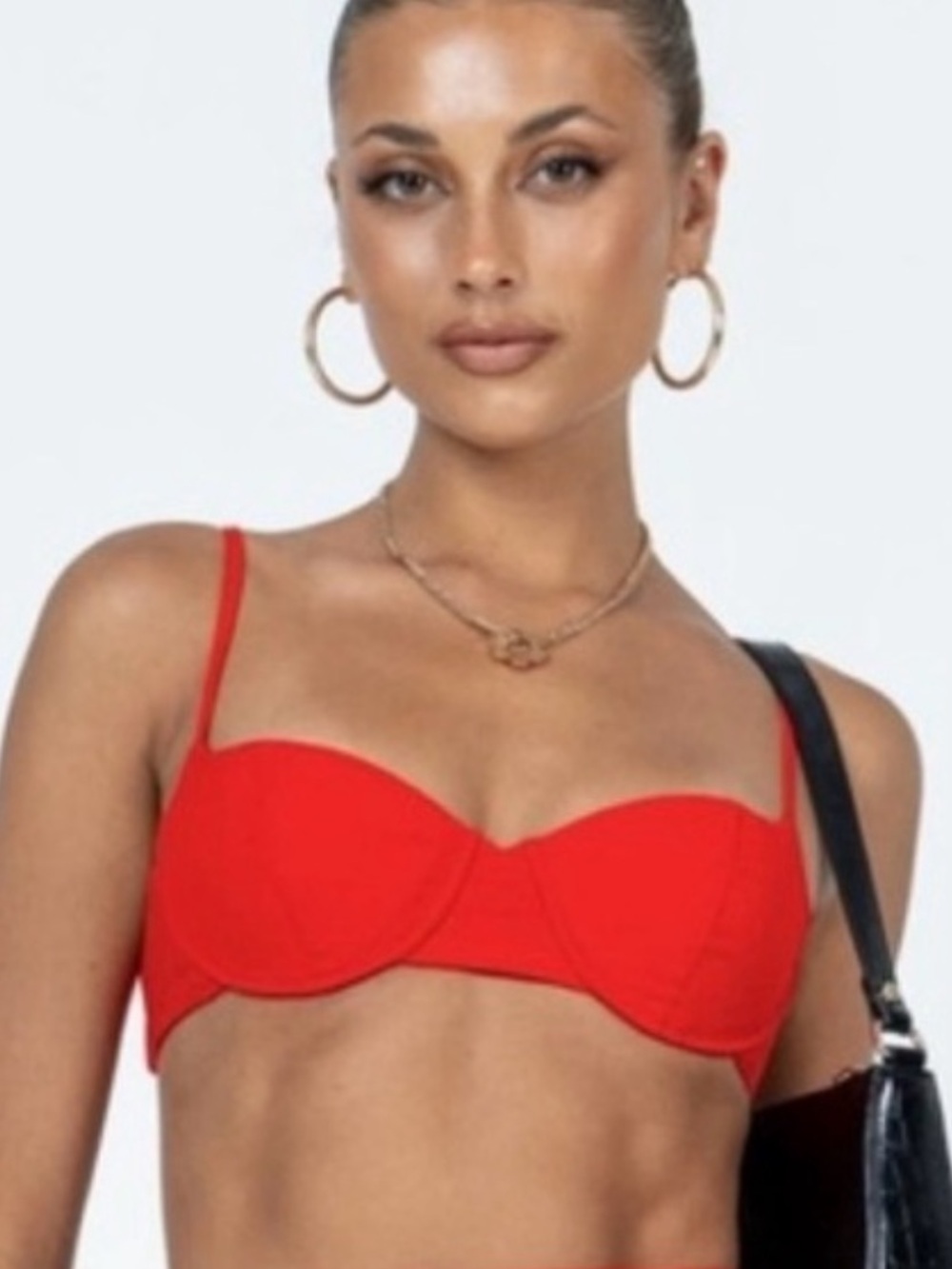 Princess Polly Red Bra top